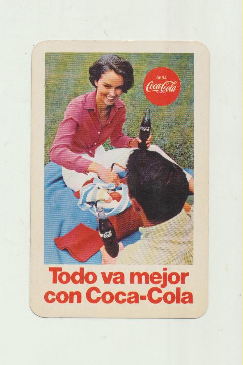 Calendario Fournier. Coca Cola 1969
