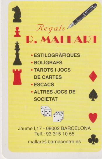 Regals R. Mallart, Naipes Comas 2005