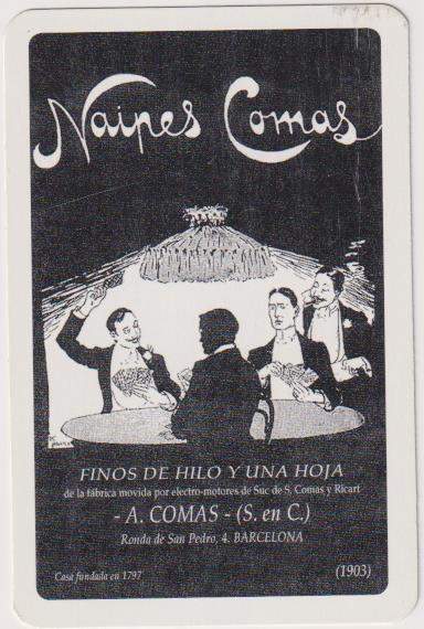 Calendario Naipes Comas 2005
