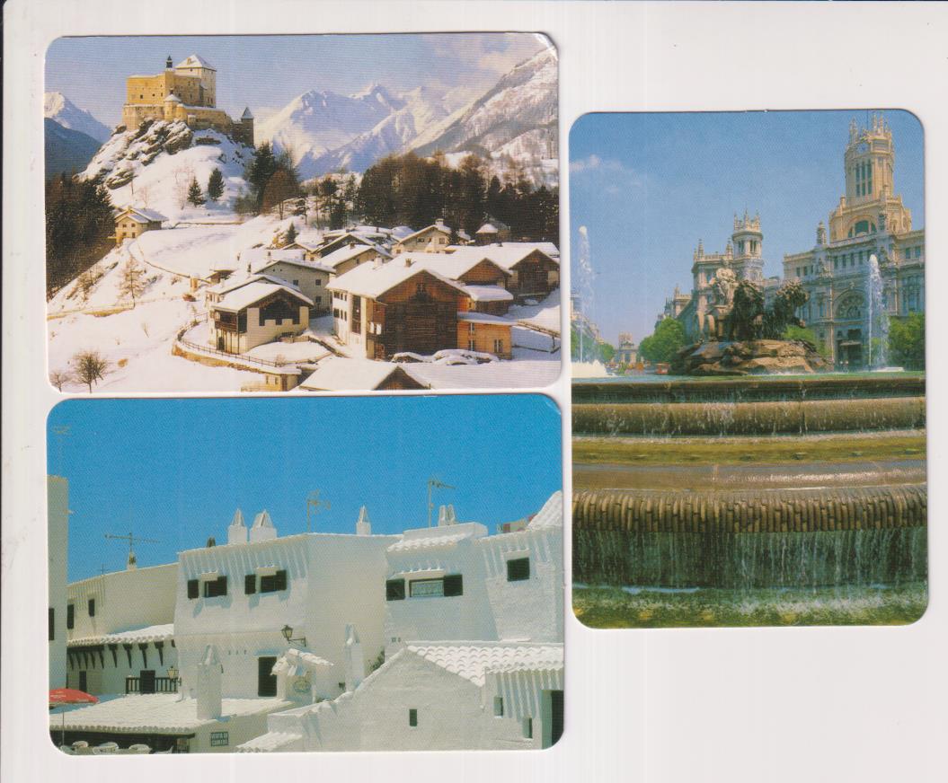 Lote de 3 Calendarios 2003 con publicidad de coleccionistas