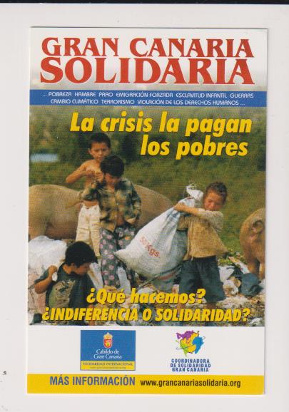 calendario 2009. gran canaria solidaria