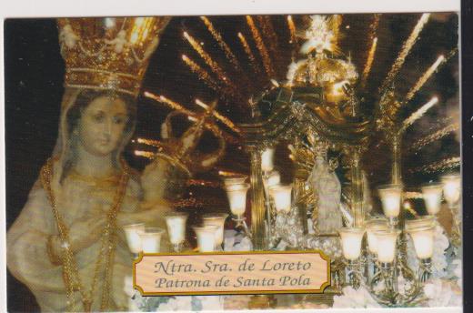 calendario 2009. ntra. sra. de loreto. patrona de santa pola