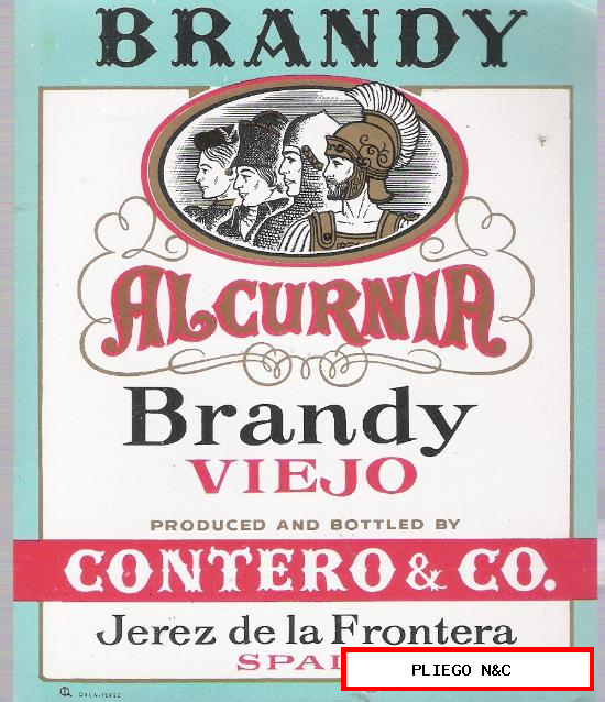 Brandy Alcurnia. Contero Jerez