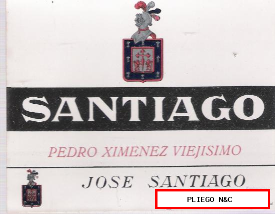 Santiago. Pedro Ximénez viejísimo. Jerez