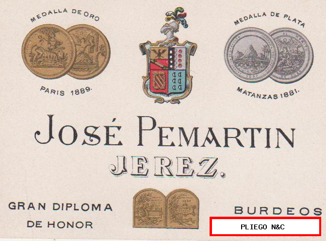 etiqueta. José pemartín-jerez
