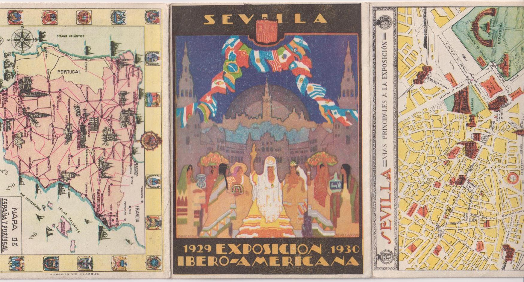 Exposición Ibero Americana 1929-1930. (18,5x11,5) 12 páginas