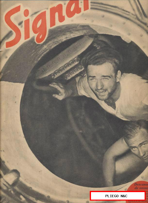 Signal nº 19. 1º número de Octubre de 1941. En Español