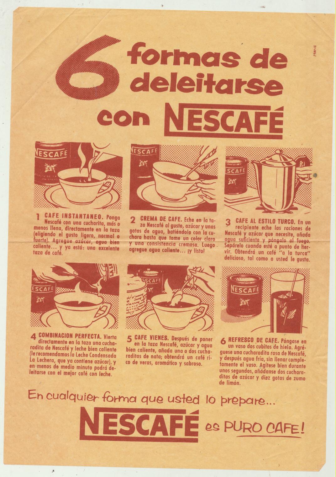Publicidad de Nescafé
