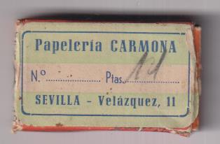 Papelería Carmona, Sevilla. Cajita (45x25x10 mm.) Contiene 21 plumillas Goya 530