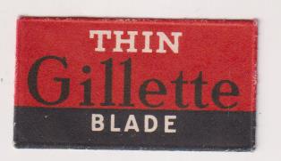 Hoja de Afeitar Gillette. Made in England (Solo funda)
