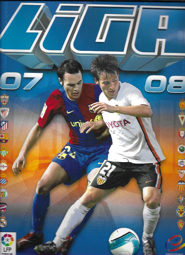 Liga 2007-2008. COlécicones Este. Faltan 183 cromos