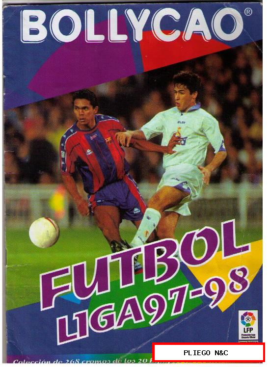 Bollycao. Futbol Liga 97-98. COMPLETO. 268 cromos