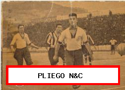 Foot-Ball. Campeonato de España 1922-23. Cromo-foto nº 30 (7x10) El Reloj-Sevilla. Semifinales entre Europa-Sporting de Gijón