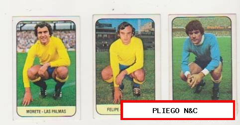 liga 78/79 este. Felipe, Pérez y morete. Sin usar
