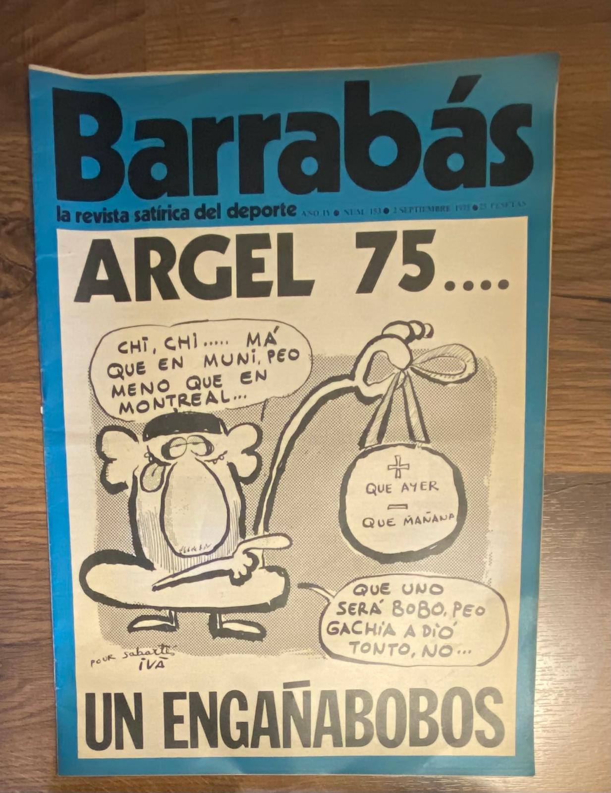 Barrabas nº 153 (con poster central de chica)