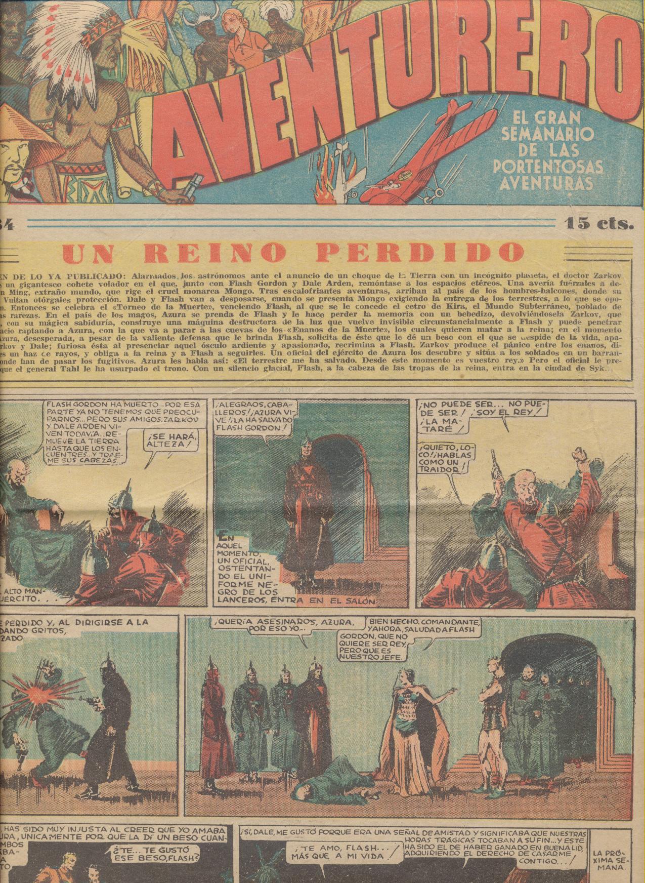 El Aventurero nº 84. Hispano Americana
