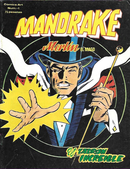 Mandrake. Vértice 1980. Nº 1