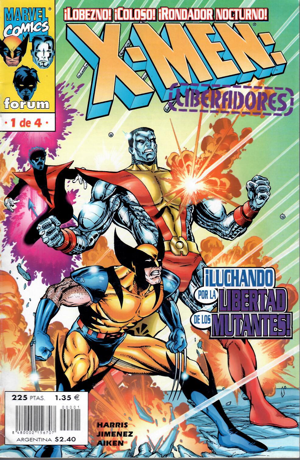 X-Men: Liberadores. Forum 1999. Nº 1