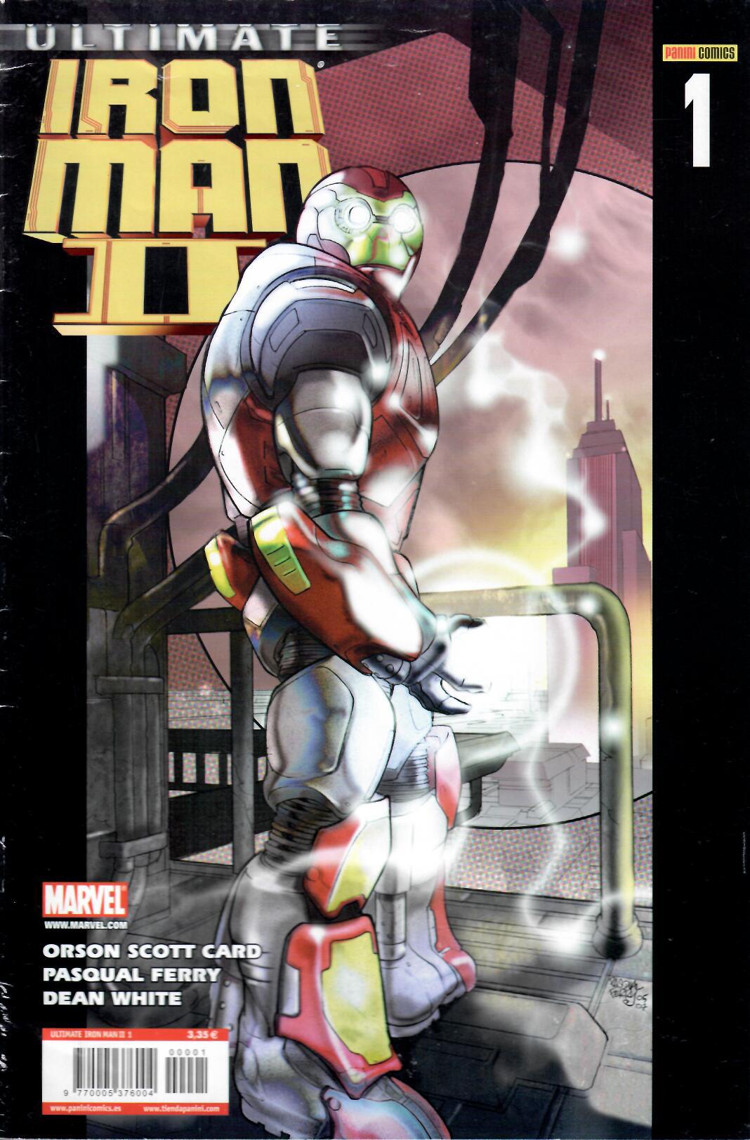 Ultimate Iron Man II. Panini 2008. Nº 1