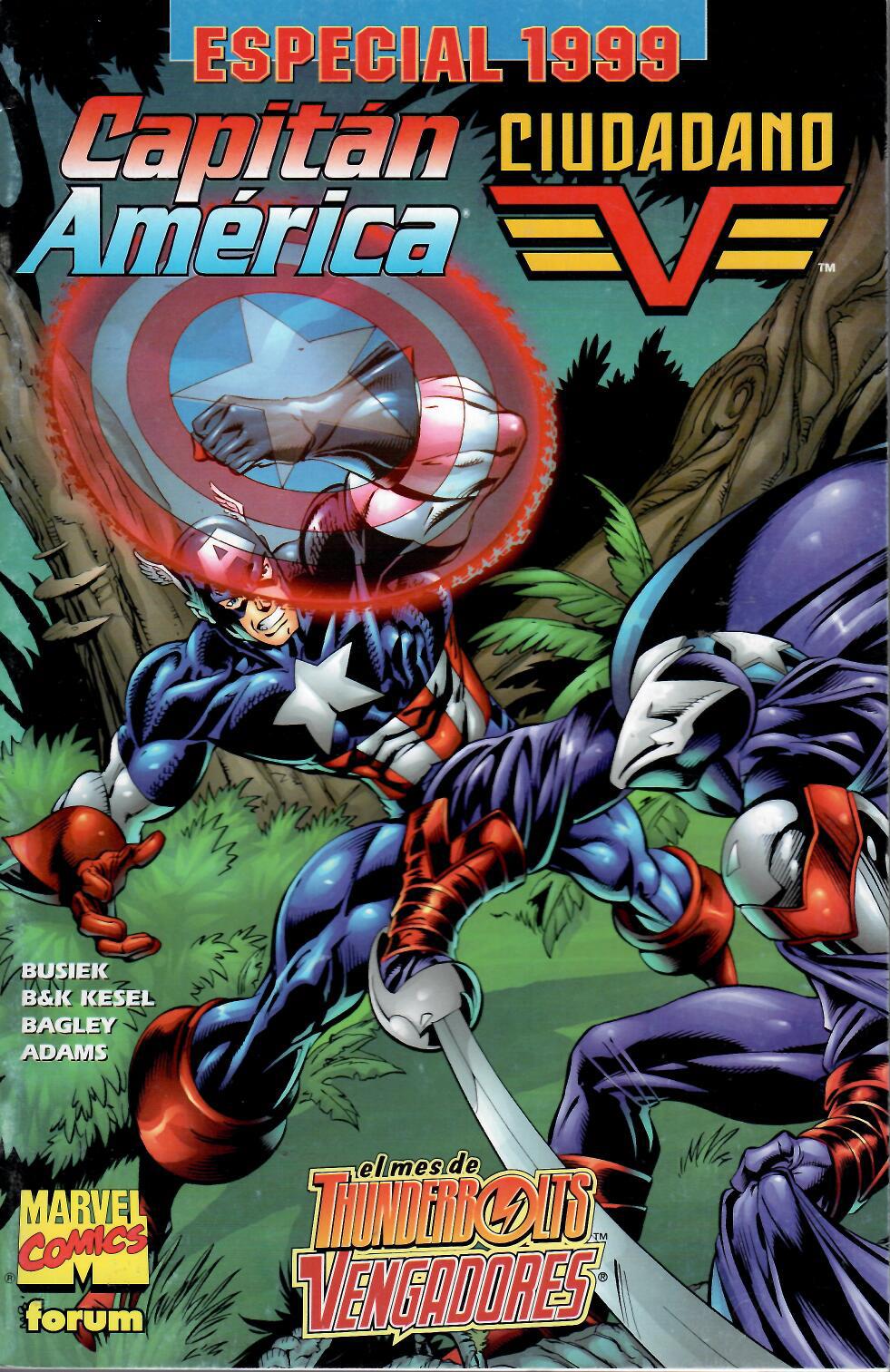 Capitán América v4. Forum 1998. Especial 1999 Capitán América / Ciudadano V