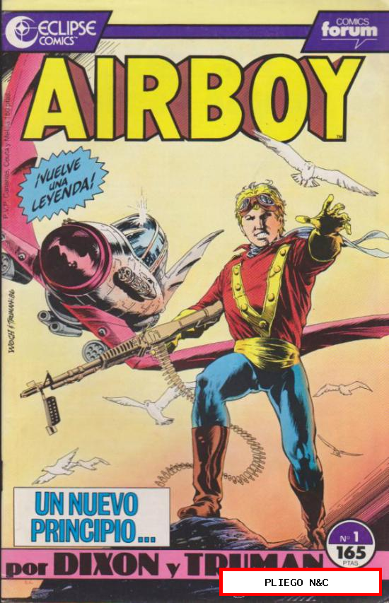 Airboy. Forum 1990. Nº 1