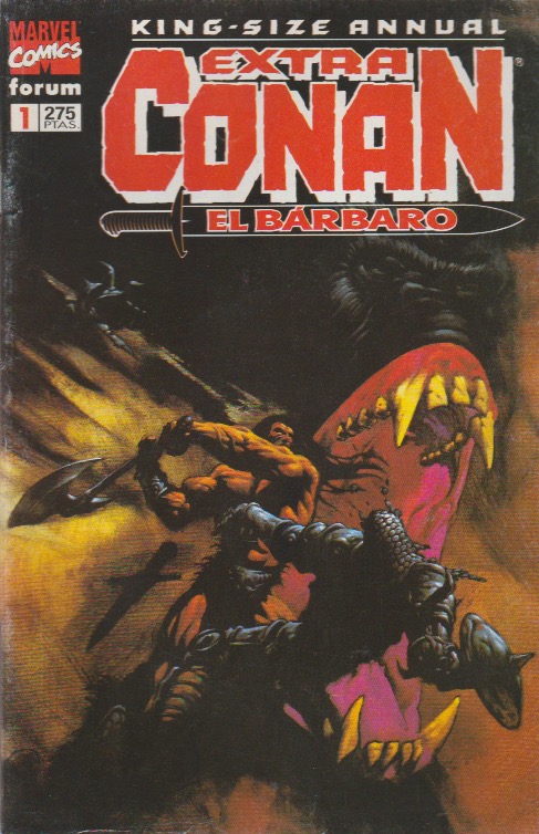 Conan El Bárbaro (Extra - King Size Annual). Forum 1996. Nº 1