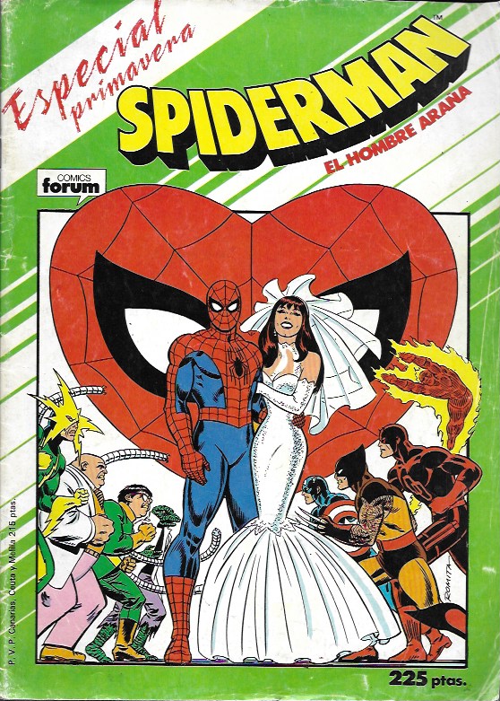 Spiderman. Forum 1983. Extra 5 (Especial Primavera 1988)