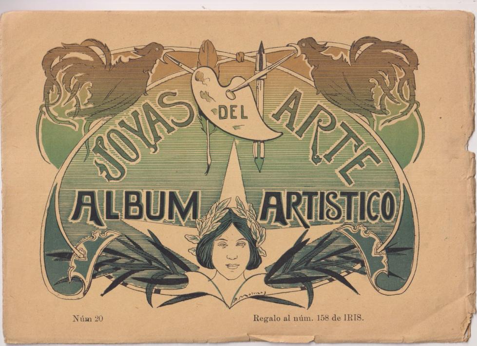 Joyas del Arte. Álbum Artístico nº 38. regalo de Iris. (25x18) 8 fotos (tipo lámina)