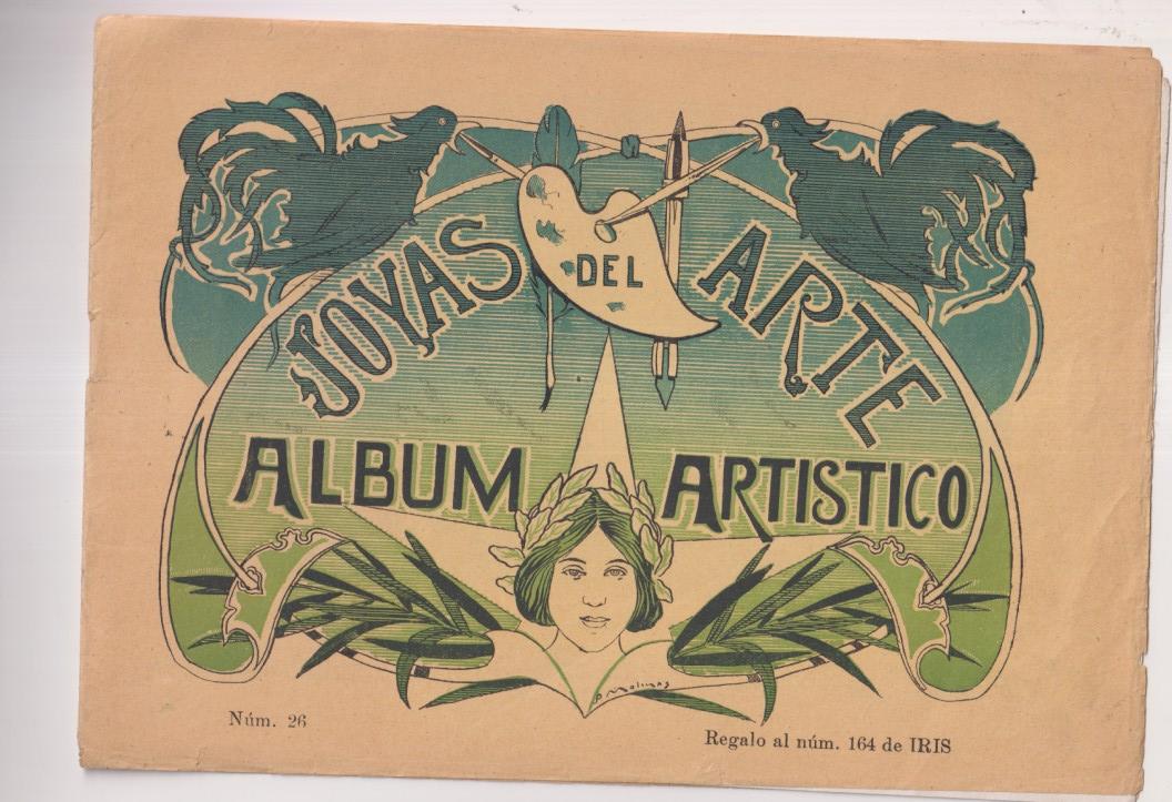 Joyas del Arte. Álbum Artístico nº 26. regalo de Iris. (25x18) 8 fotos (tipo lámina)