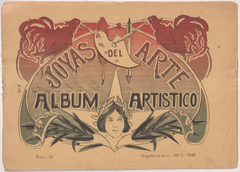 Joyas del Arte. Álbum Artístico nº 22. regalo de Iris. (25x18) solo 4 fotos (tipo lámina)