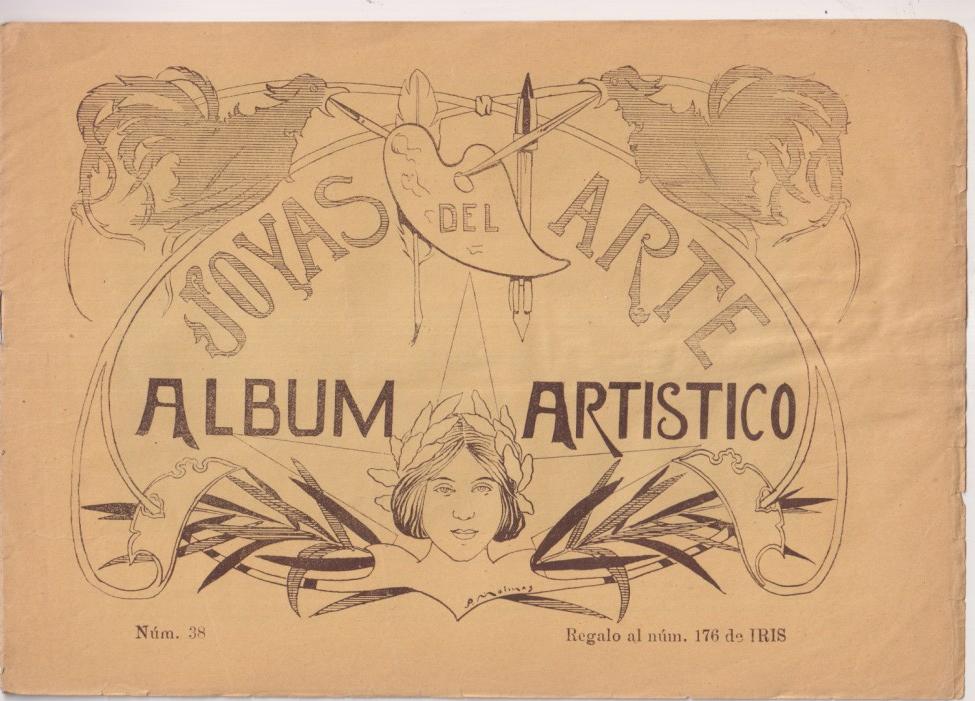 Joyas del Arte. Álbum Artístico nº 38. regalo de Iris. (25x18) 8 fotos (tipo lámina)