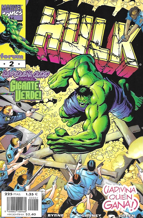 El Increíble Hulk v4. Forum 2000. Nº 2