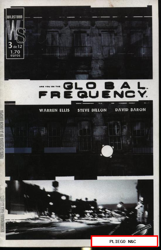 Global Frequency. World Comics 2004. Nº 3