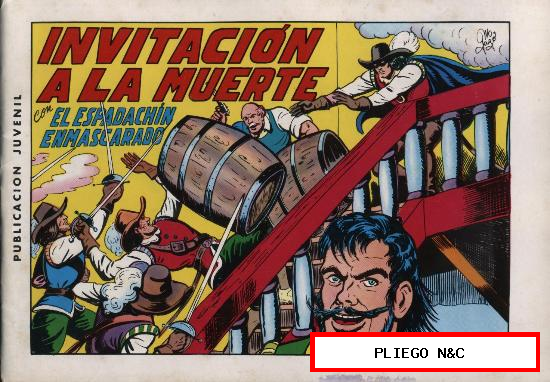 el espadachín enmascarado 2ª. 1981. 3 en 1 nº 3