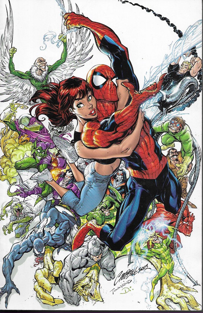 Spiderman & Sinister Six Poster Book. Marvel Comics 2004