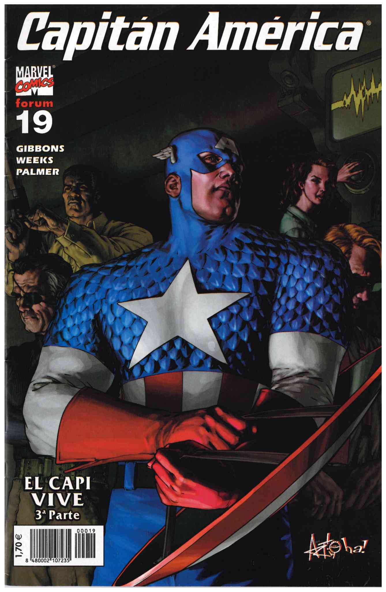 Capitán América v5. Forum 2003. Nº 19