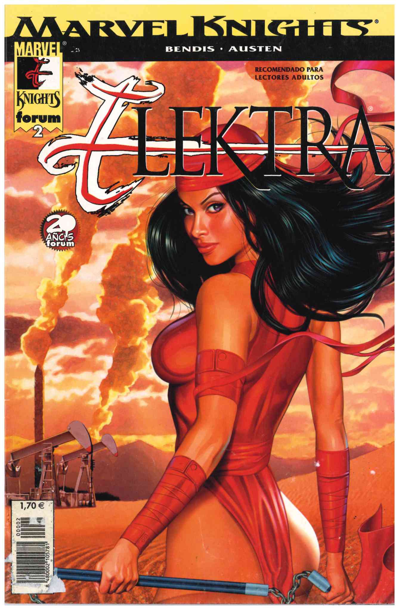 Elektra (Marvel Knights). Forum 2002. Nº 2