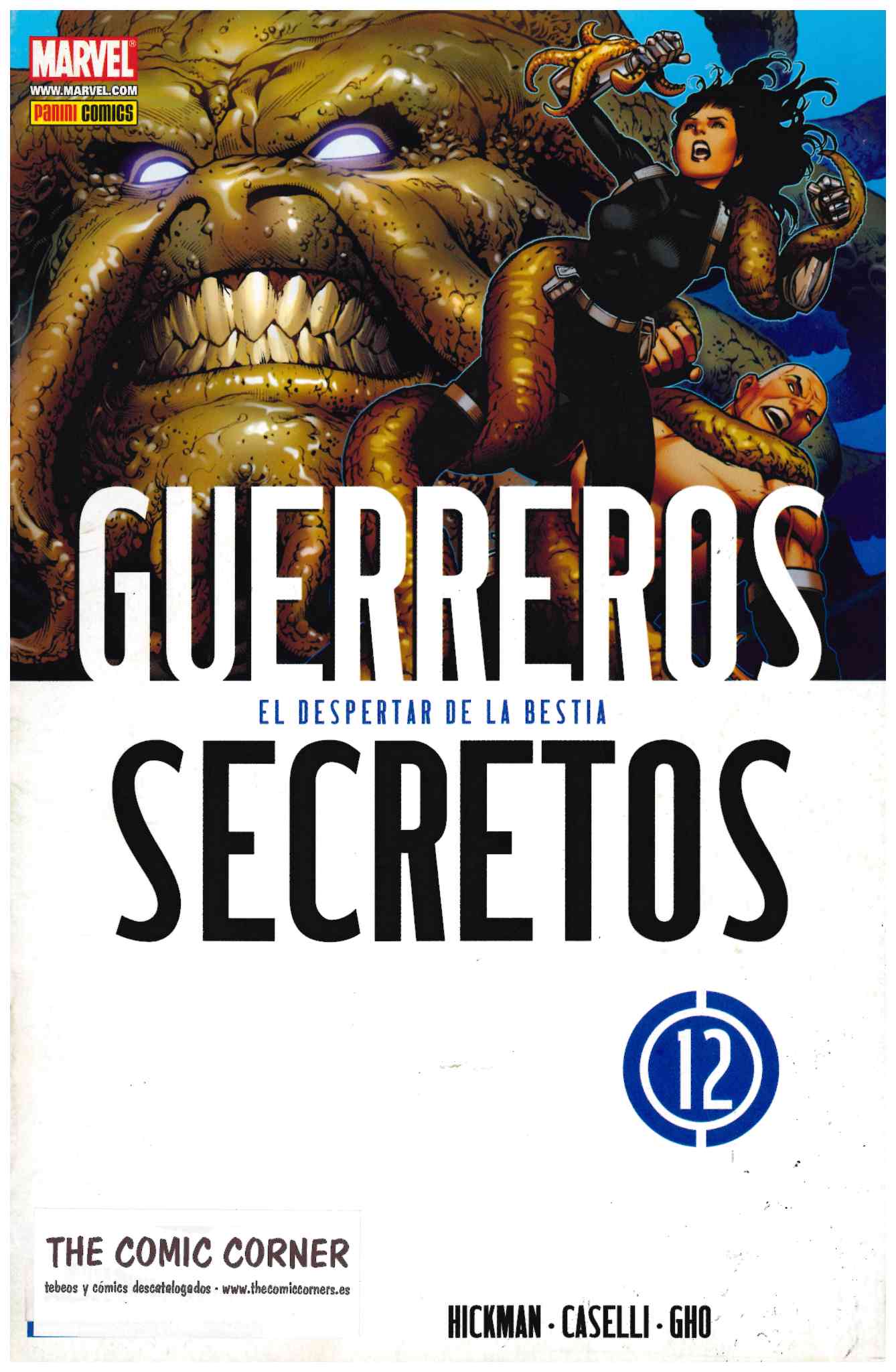 Guerreros Secretos. Panini 2009. Nº 12