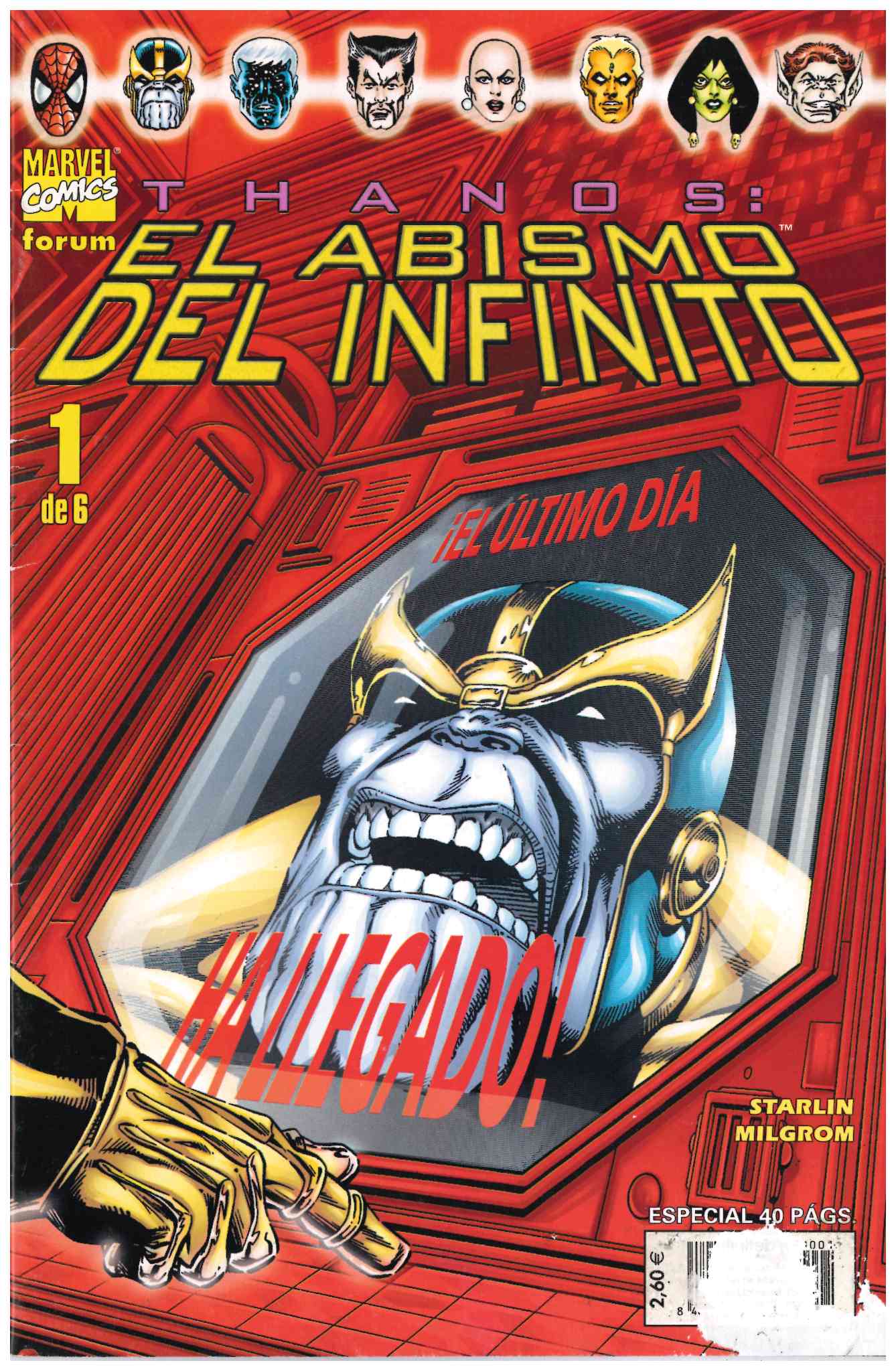 Thanos. El Abismo del Infinito. Forum 2003. Nº 1