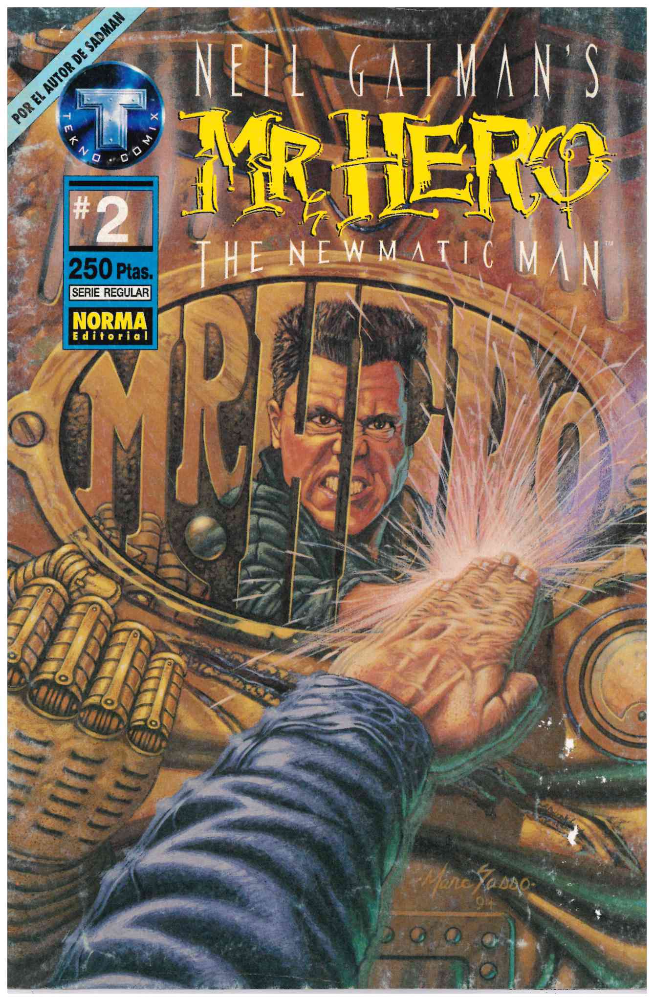 Mr. Hero. The Newmatic Man. Norma 1996. Nº 2