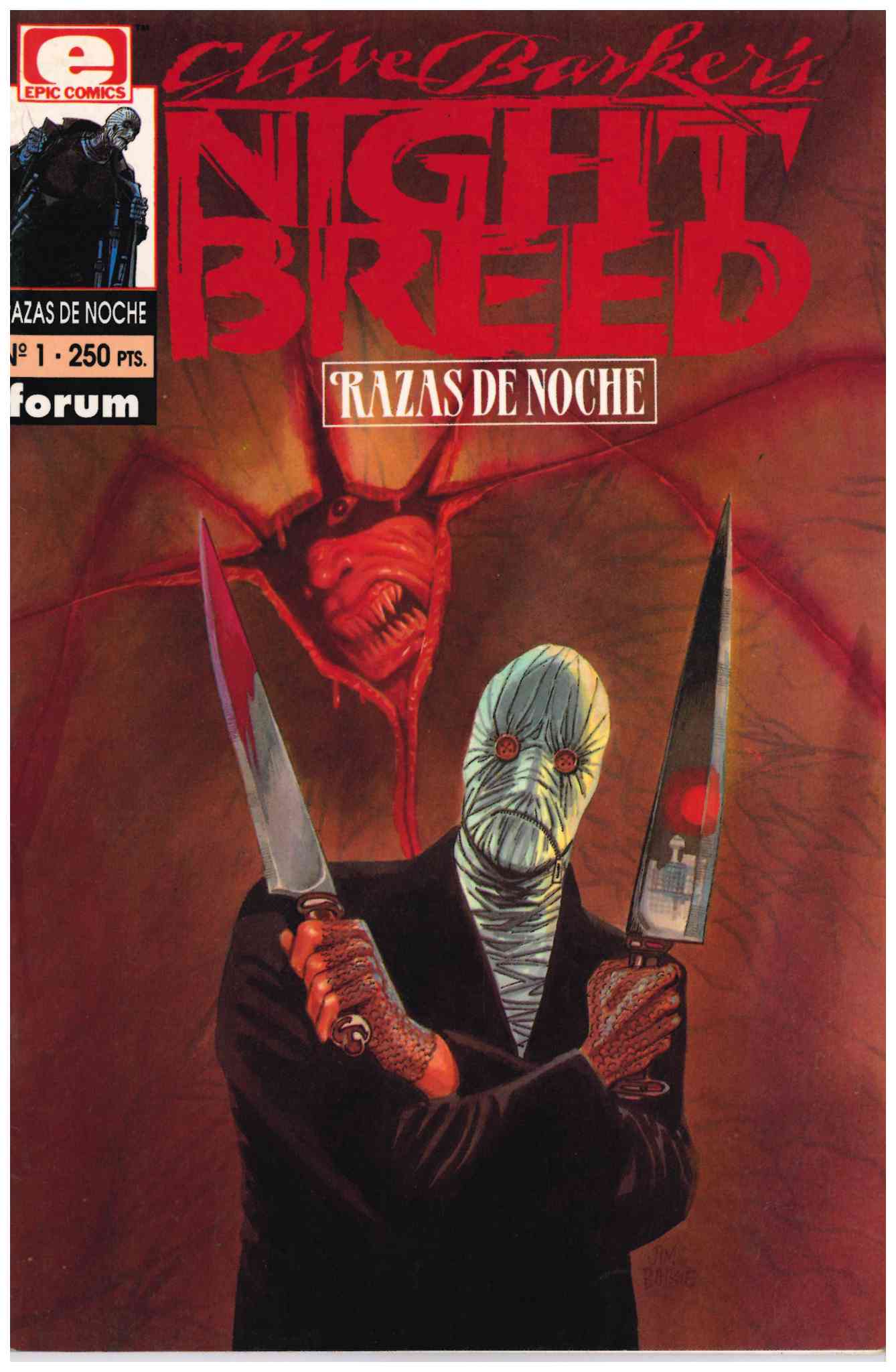 Night Breed (Razas de Noche). Forum 1992. Nº 1