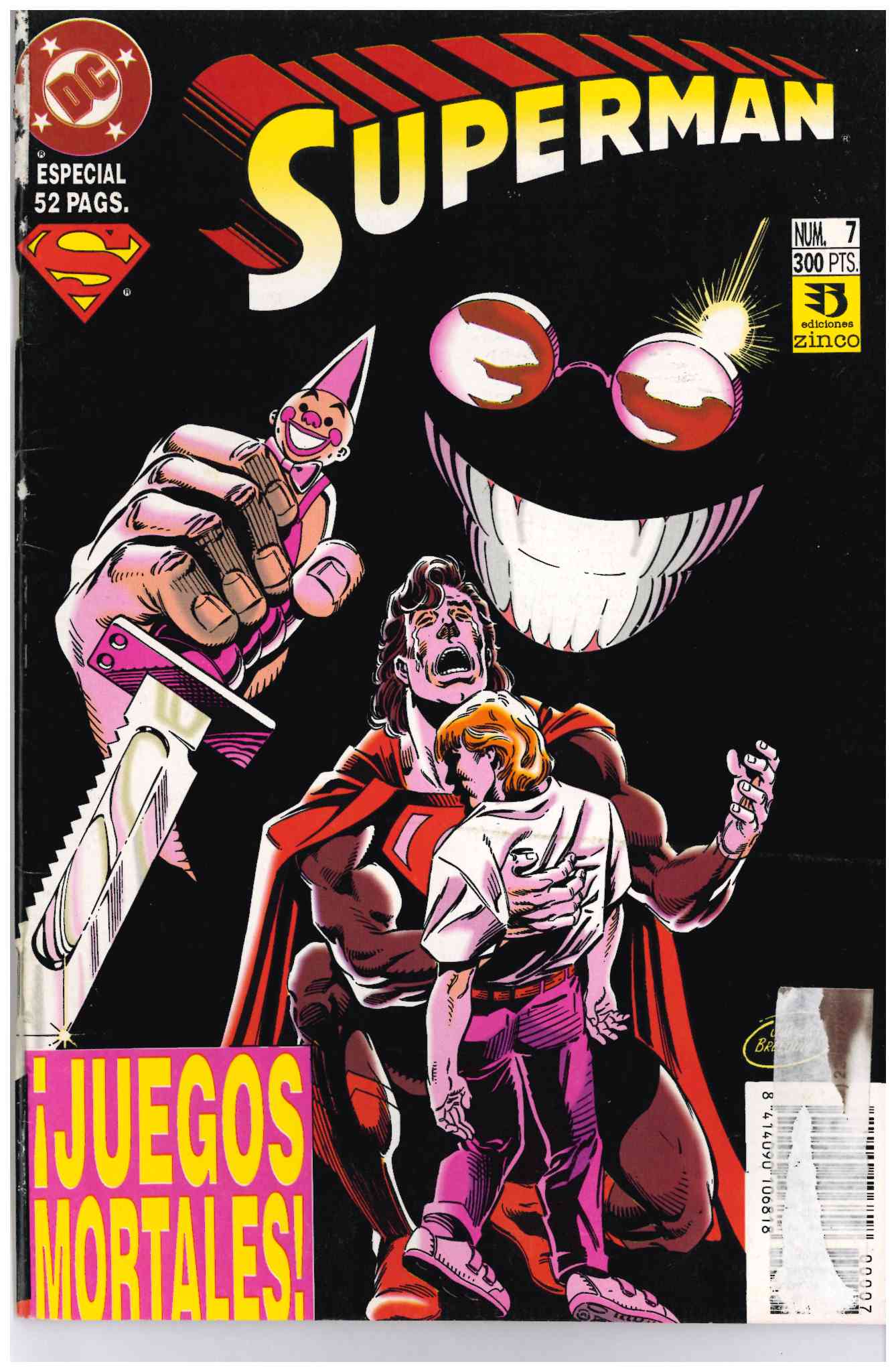 Superman. Zinco 1993. Nº 7