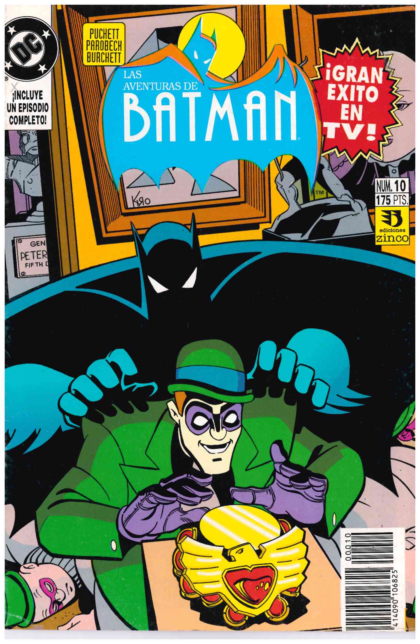Las Aventuras de Batman. Zinco 1993. Nº 10