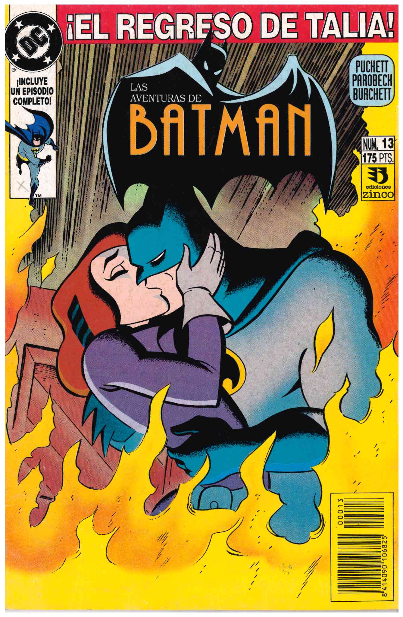 Las Aventuras de Batman. Zinco 1993. Nº 13