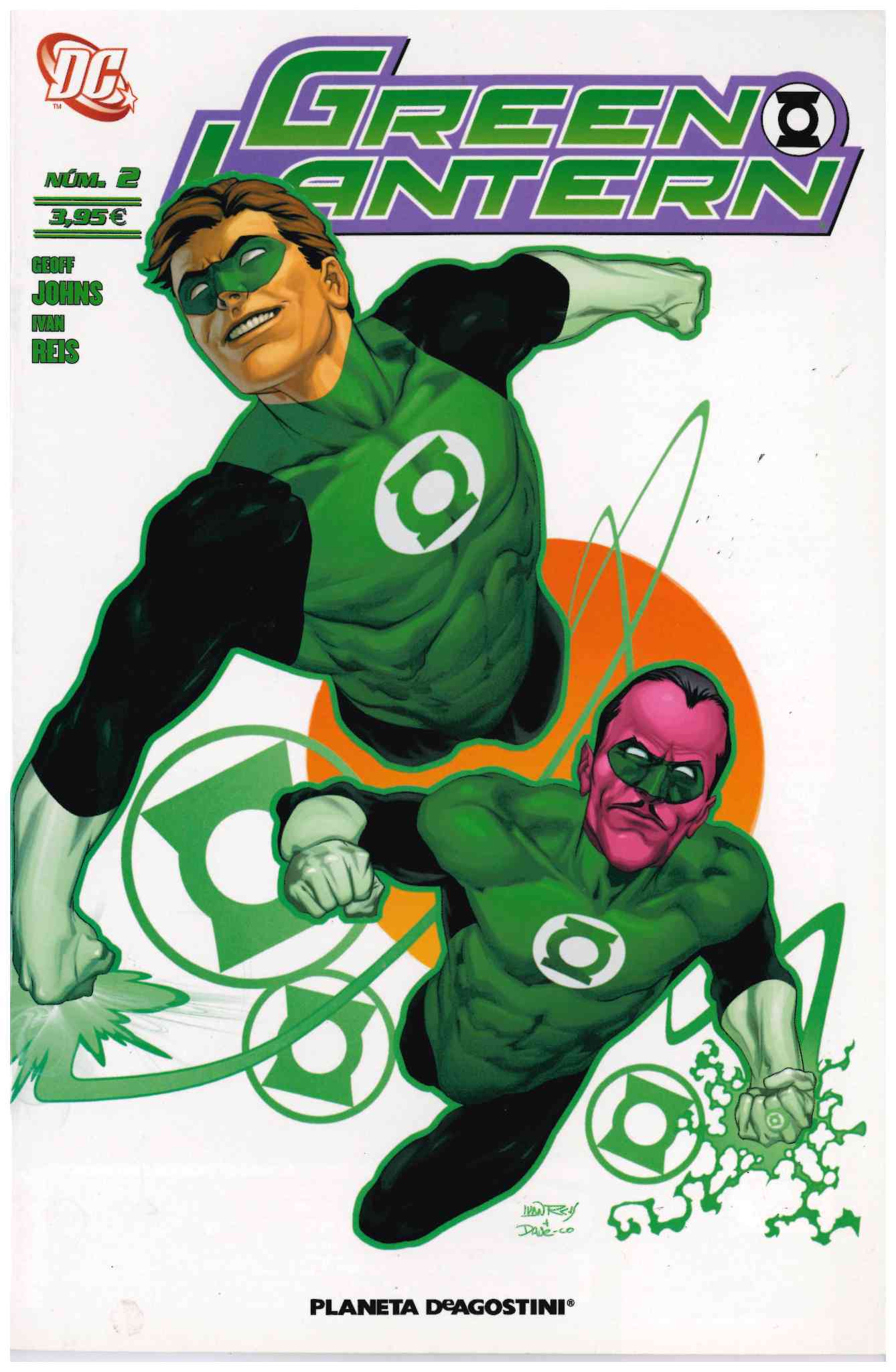 Green Lantern v2. Planeta De Agostini 2009. Nº 2