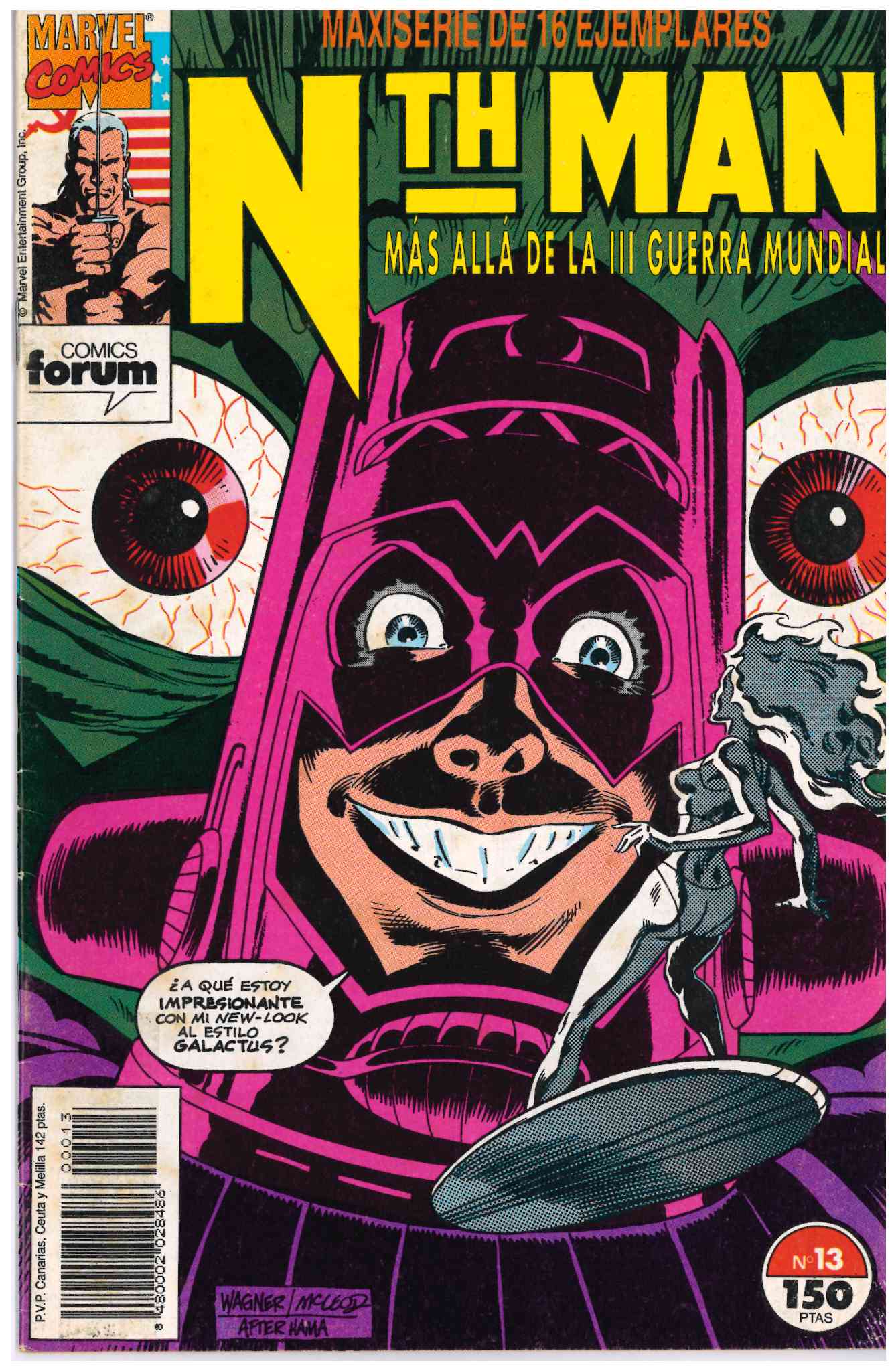 Nth Man The ultimate ninja. Forum 1991. Nº 13