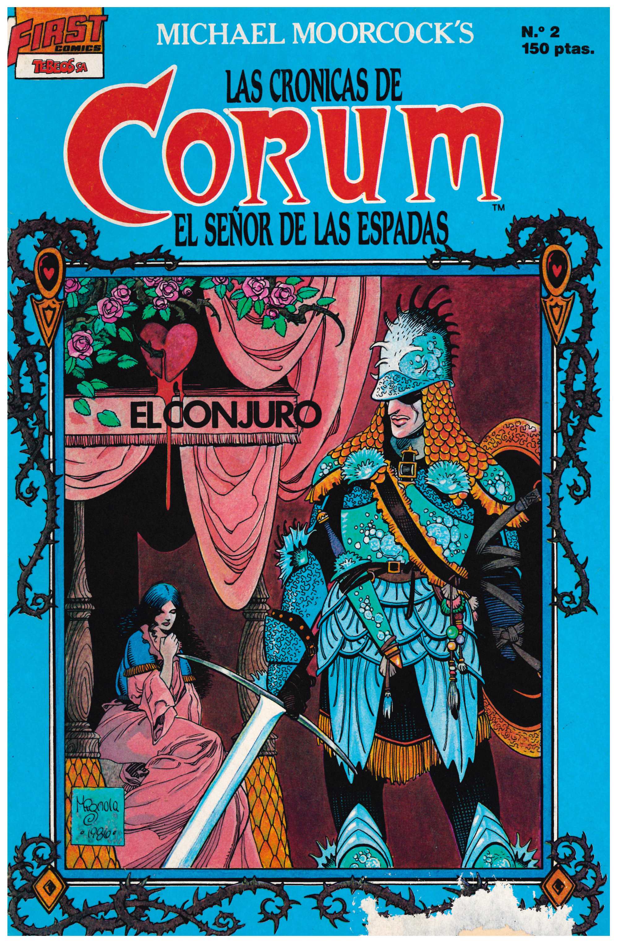 Las Crónicas de Corum. Ediciones B 1988. Nº 2