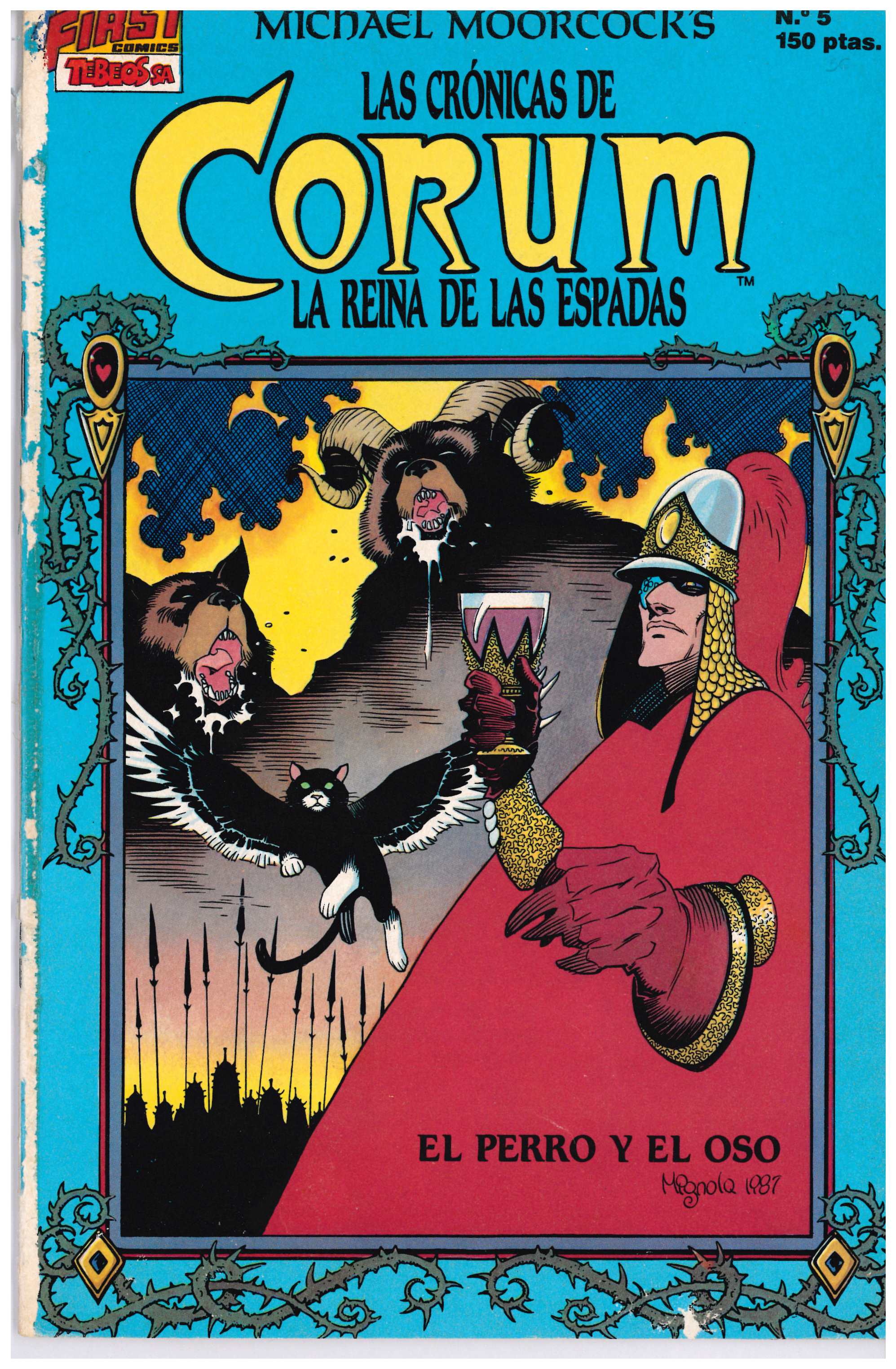 Las Crónicas de Corum. Ediciones B 1988. Nº 5