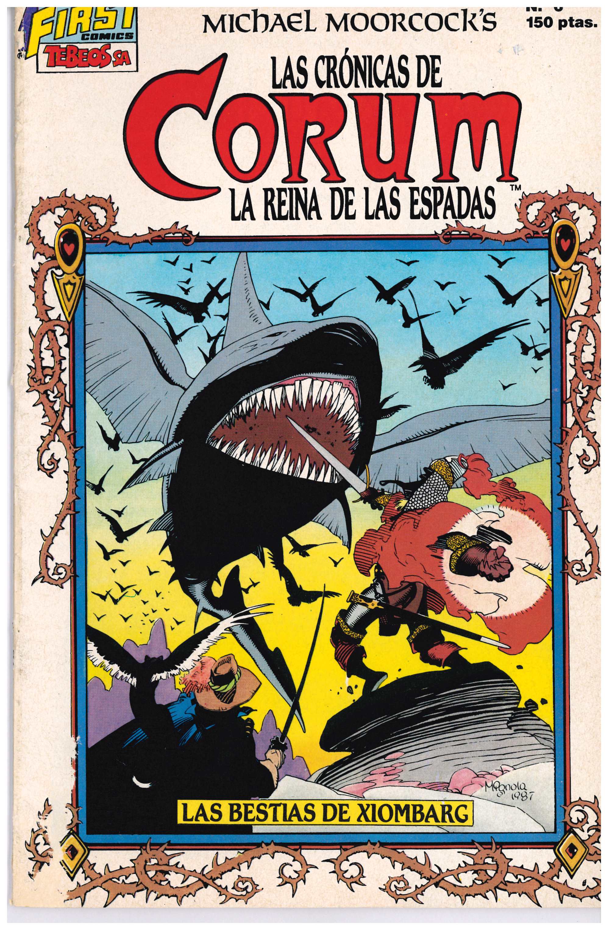 Las Crónicas de Corum. Ediciones B 1988. Nº 6