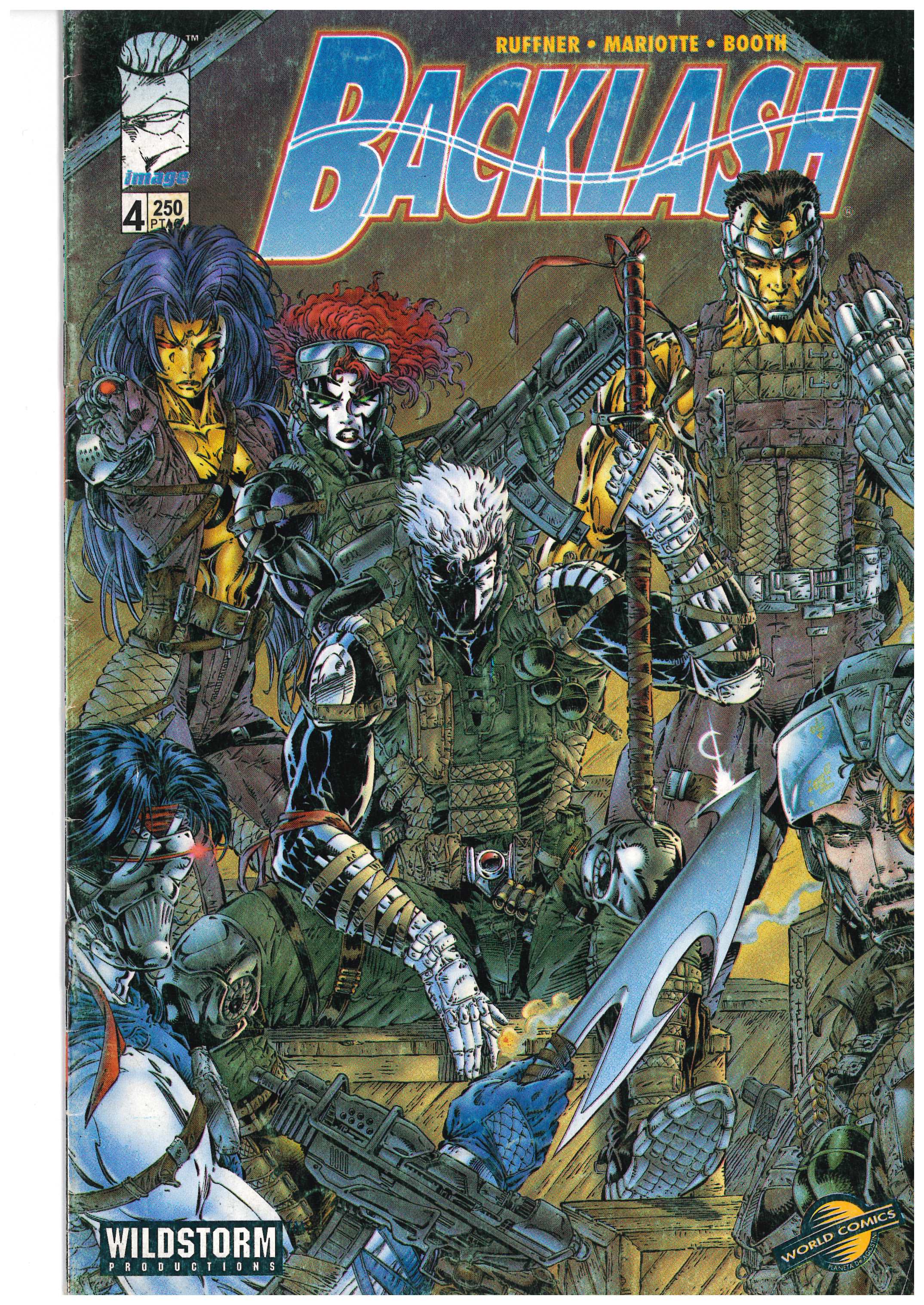Backlash. World Comics 1995. Nº 4